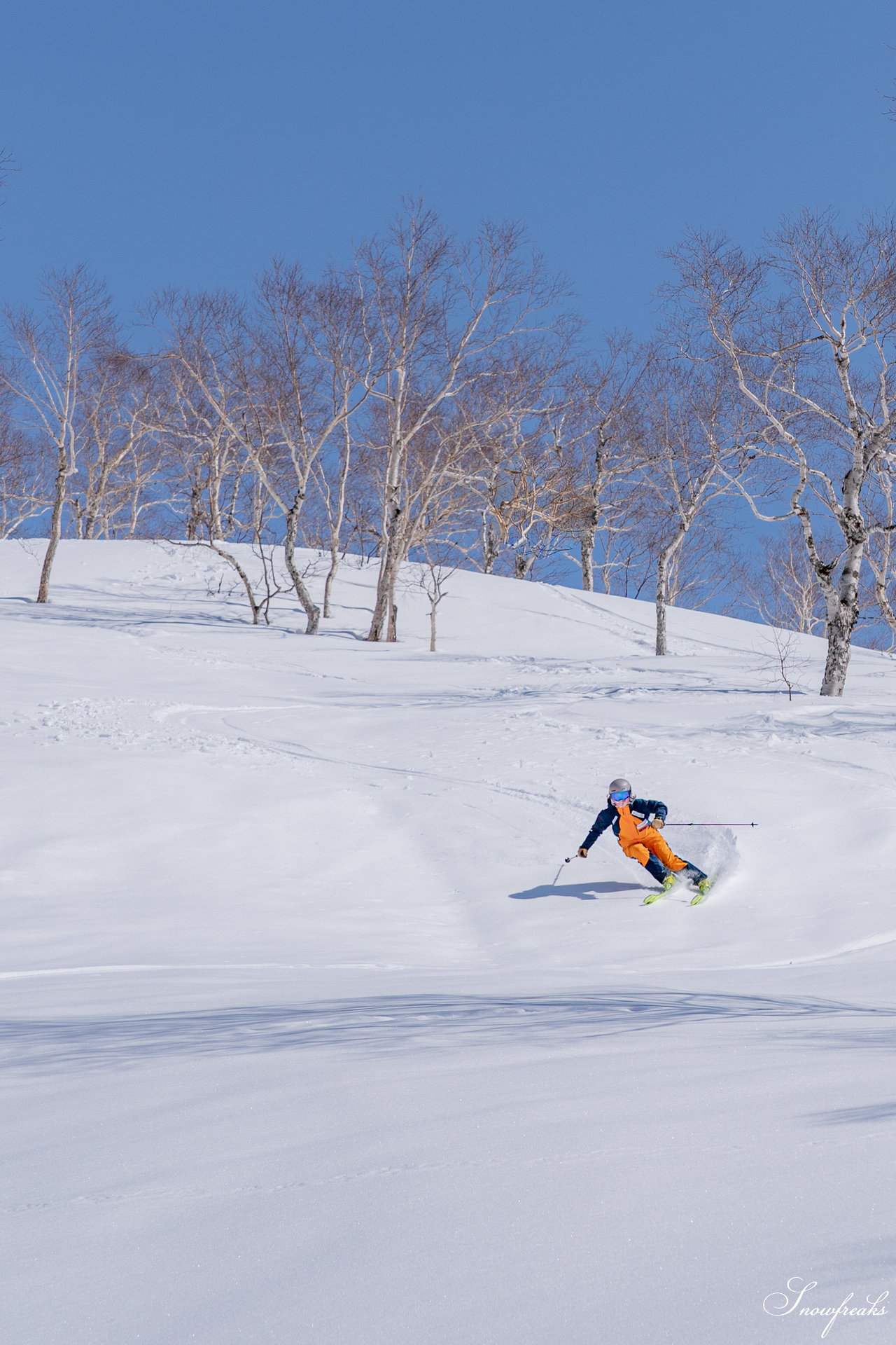 TeamKP・秋山穂香さんが滑る、絶景・春の大雪山旭岳(*^^*)